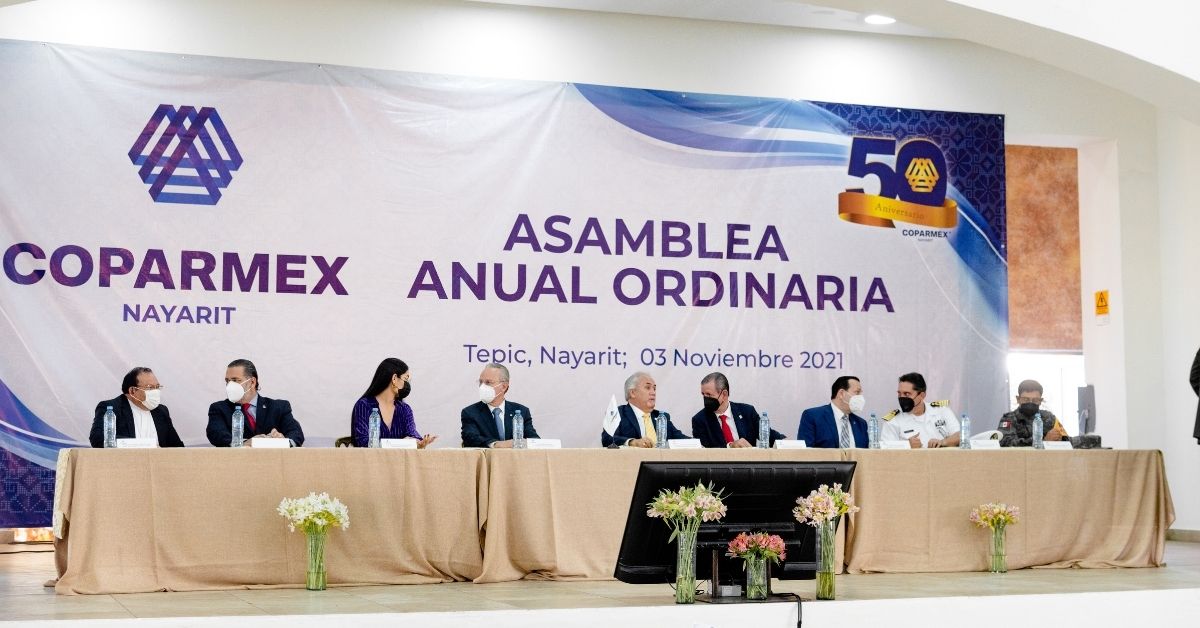 Asamblea Anual Ordinaria, Coparmex Nayarit